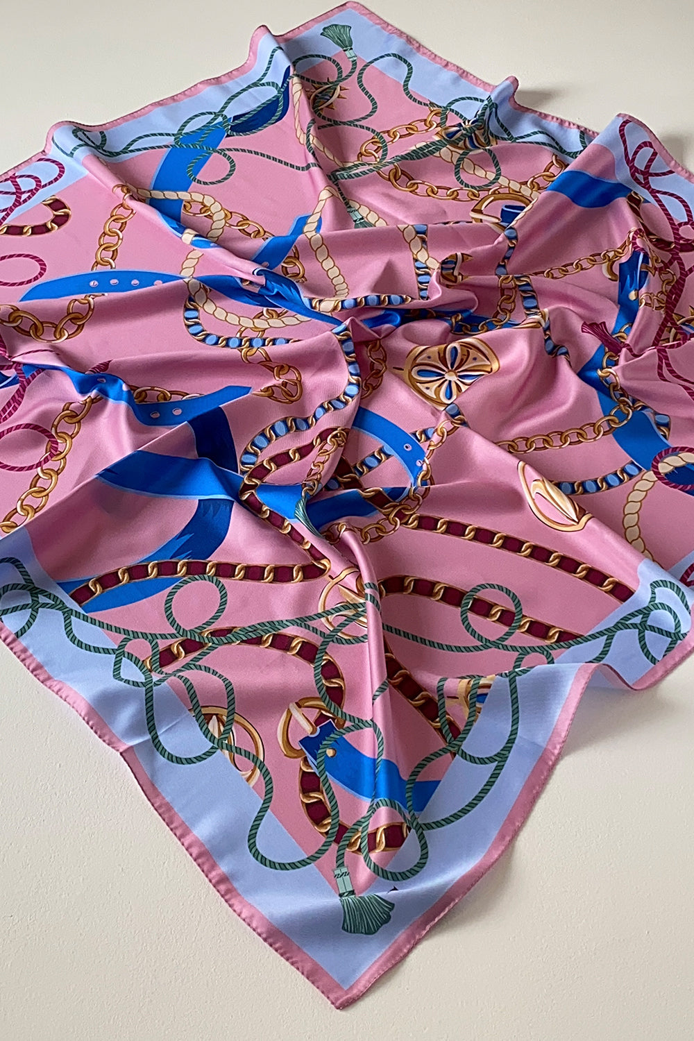 Premium Double Satin Royal Prints إيشارب دبل ساتان رويال