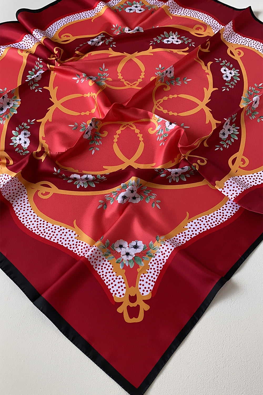 Premium Double Satin Royal Prints إيشارب دبل ساتان رويال