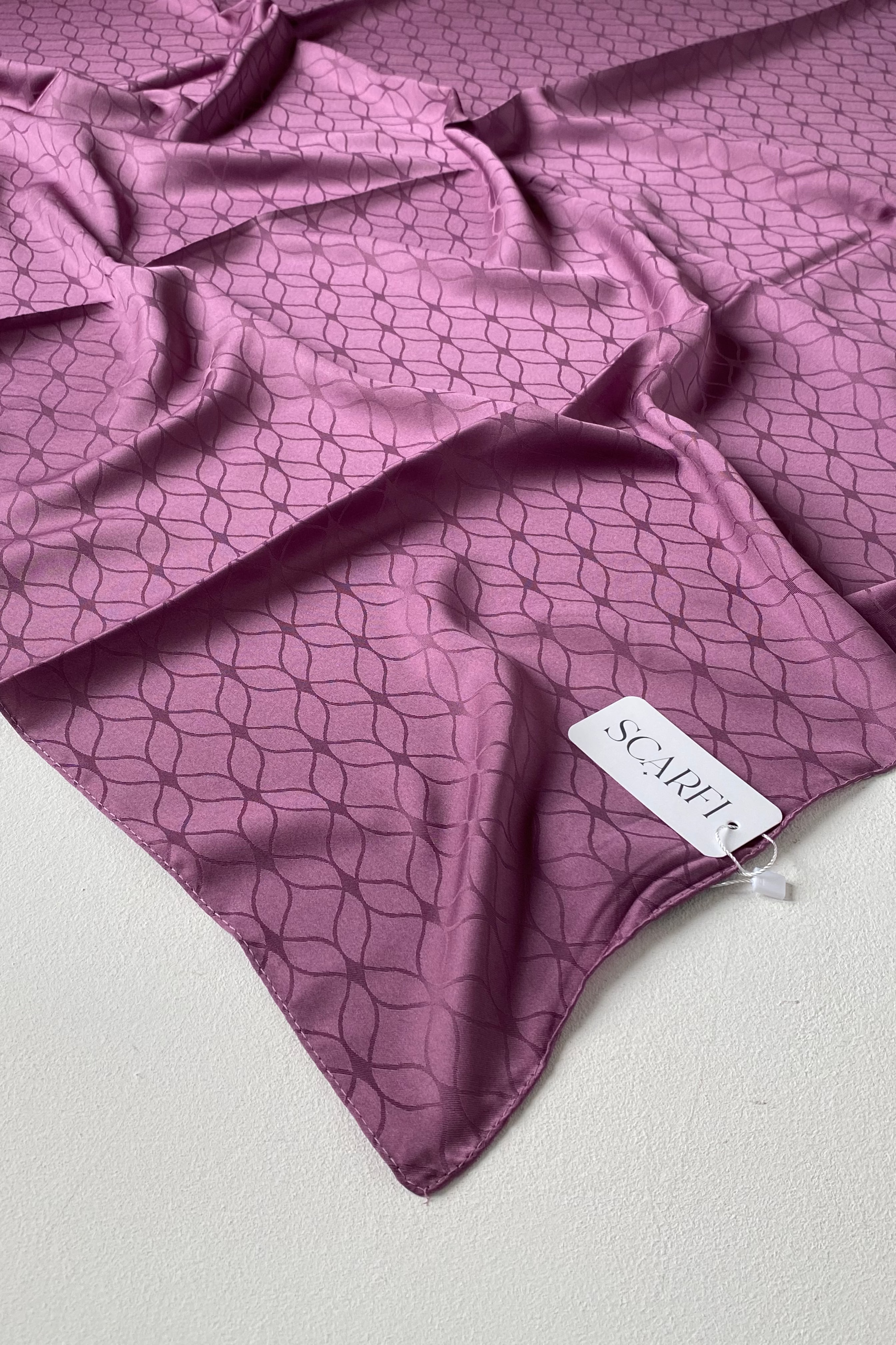 London Jakarli Silk Cotton Purple لندن جاكارلي حرير قطن أرجواني