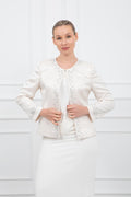 Ivory Pearl Skirt Set