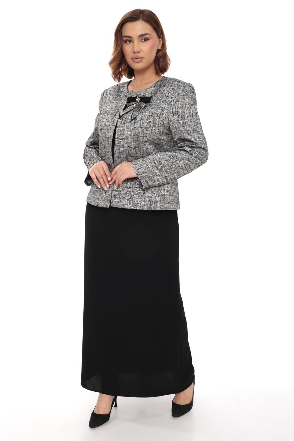 Classic Tweed Blazer Set