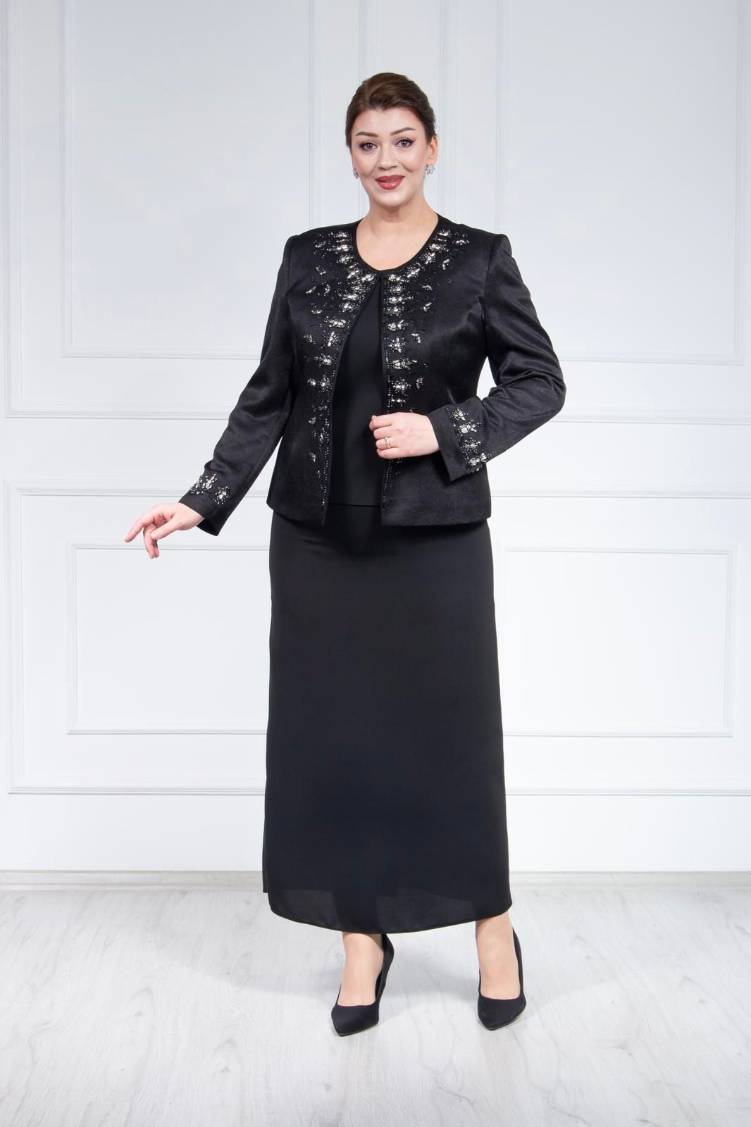 Midnight Onyx Skirt Set