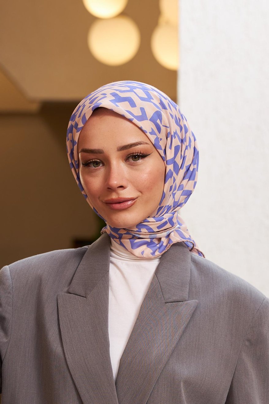 Cotton Soft Eşarp Black ايشارب قطن سوفت نهدي